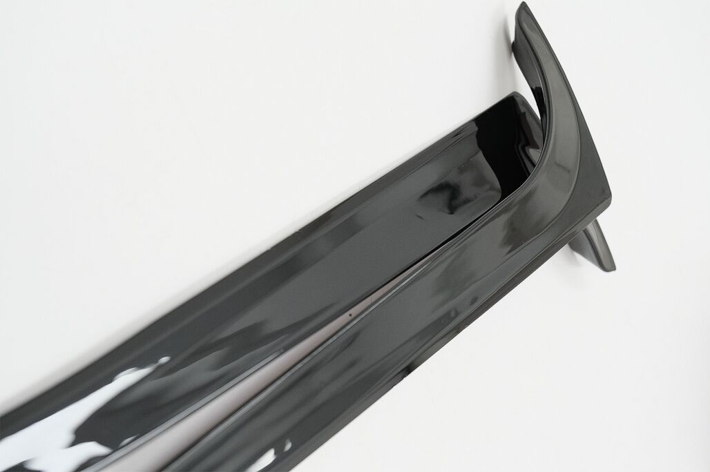 Trunk Rear Window Fin Spoiler suitable for VW Polo AW MK6 (2018-up) Piano Black - Image 3