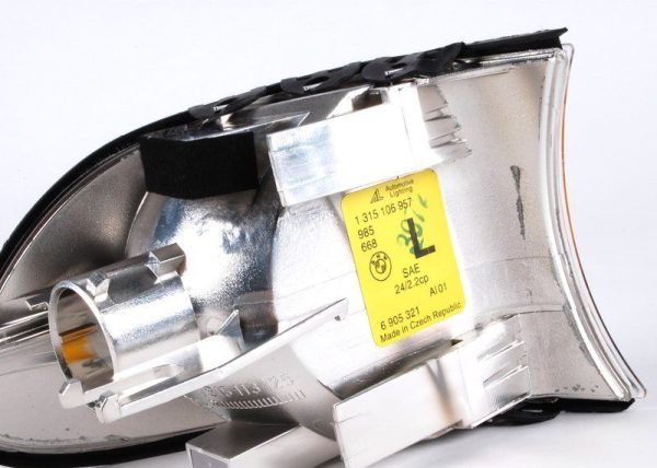 NEW BMW GENUINE E38 7 SERIES FRONT TURN SIGNAL INDICATOR CLEAR LEFT N/S 63136905321 - Image 5