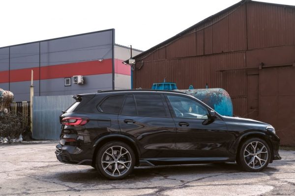 X5M Competition Look Black Gloss Rear Roof Door Spoiler Wing For BMW X5 G05 - Image 10