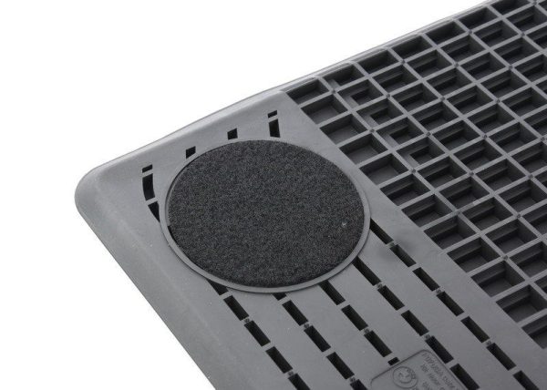 BMW NEW GENUINE 5 SERIES F07 FRONT ALL WEATHER BLACK RUBBER FLOOR MATS LHD 51472152348 - Image 3