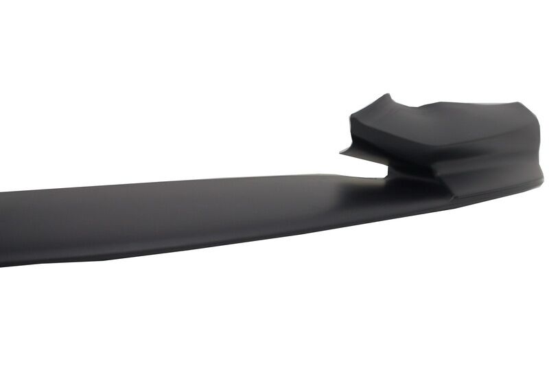 Front Bumper Spoiler Lip with Mirror Covers and Double Outlet Air Diffuser Piano Black suitable for BMW 5 Series F10 F11 Sedan Touring (2015-2017) M-Performance Design - Image 5