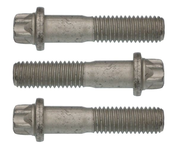 NEW GENUINE BMW E X SERIES REAR AXLE OUTPUT SHAFT TORX SCREW SET OF 3 33207572716 / 3X33207572716