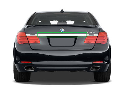 BMW NEW GENUINE 7 SERIES F01 F02 F04 TRUNK DECORATIVE CHROME STRIP 51137217156 - Image 2