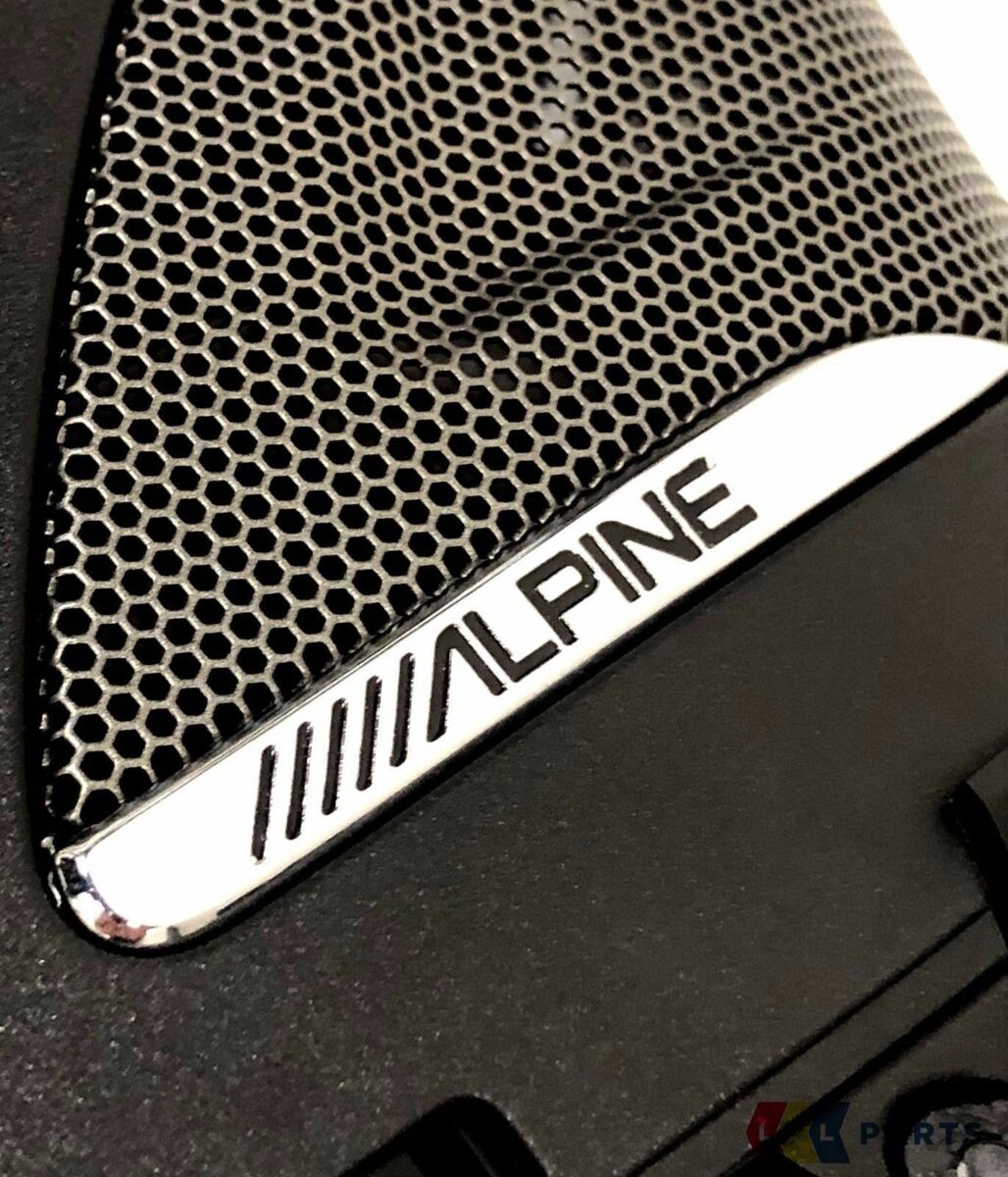 NEW GENUINE BMW F20 F21 F22 F23 DOOR SPEAKER TWEETER COVER ALPINE EMBLEM BADGE 65132230426 - Image 2