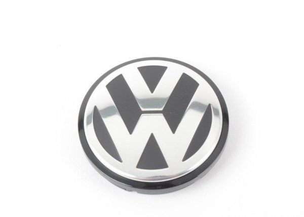 NEW GENUINE VW CENTER COVER CAP EMBLEM LOGO WHEEL 1J0601171XRW - Image 6