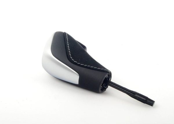 BMW NEW GENUINE 1 3 SERIES SHIFT KNOB LEATHER WITH BRUSHED ALUMINIUM 25162153758 - Image 4