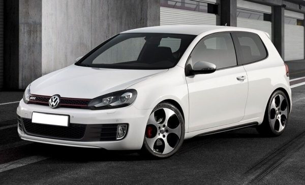 Side Skirts with Side Decals Sticker Vinyl Black suitable for VW Golf VI Golf 6 (2008-2014) GTI Design - Image 7
