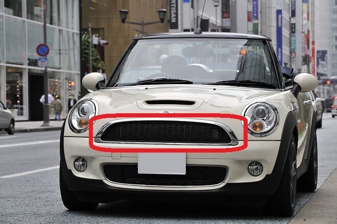 MINI NEW GENUINE COOPER S R55 R56 R57 TILL 2011/03 FRONT GRILL BLACK 51117188624 - Image 2
