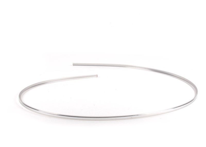 NEW GENUINE BMW E30 COUPE SEDAN REAR UPPER WINDSHIELD CHROME MOULDING TRIM 51311884409