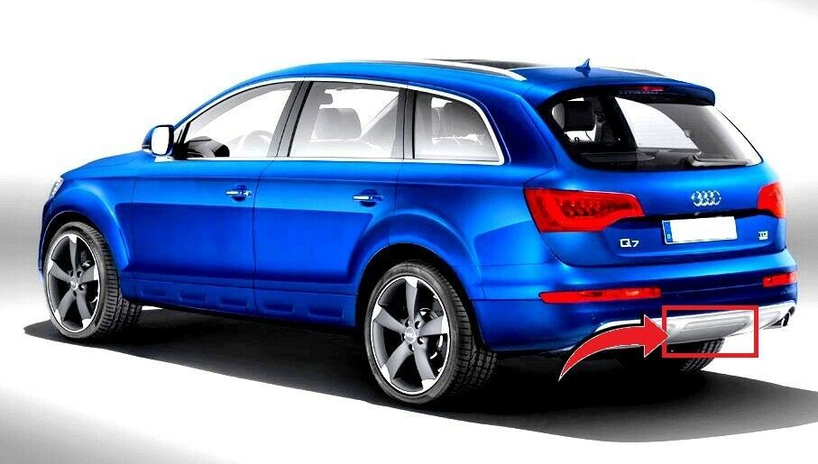 NEW GENUINE AUDI Q7 4L REAR BUMPER TOWBAR COVER TRIM 4L0807819G - Image 2