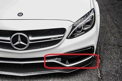 NEW GENUINE MERCEDES BENZ MB C63 W205 AMG FRONT BUMPER CHROME TRIM LEFT N/S A2058851974 - Image 2
