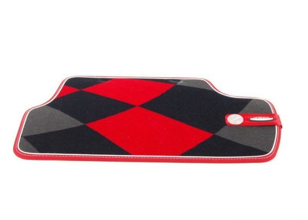 NEW MINI F56 GENUINE JCW PRO REAR CARPET FACTORY FLOOR MATS SET 51472354179 - Image 3