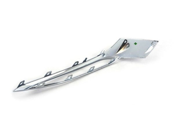 NEW GENUINE BMW 5 SERIES G30 G31 FRONT BUMPER LUXURY LINE CHROME TRIM RIGHT O/S 51117385284 - Image 4