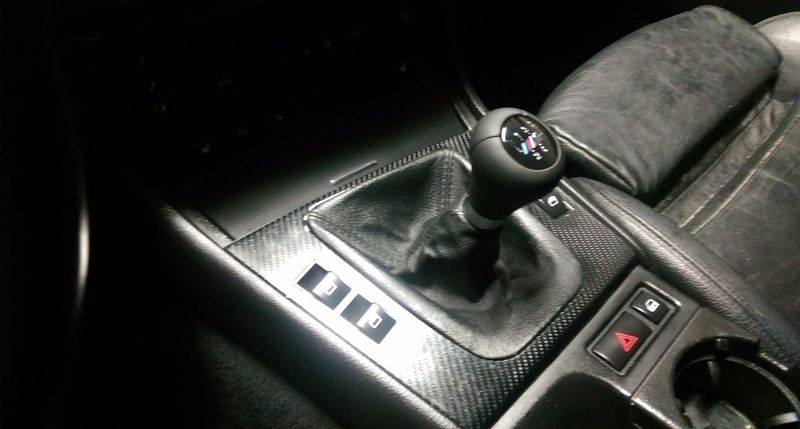 NEW GENUINE BMW 3 SERIES E46 M SPORT 5 SPEED BLACK LEATHER GEAR KNOB 25117896031 - Image 10