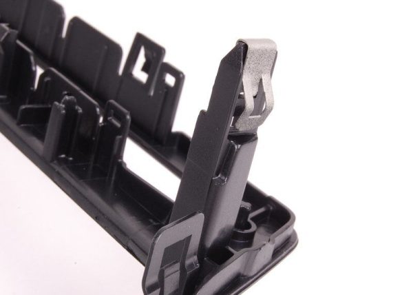 BMW NEW E70 E71 E72 CENTER DASHBOARD PANEL COVER TRIM BEZEL BLACK FITS WITH TV 51456967469 - Image 6