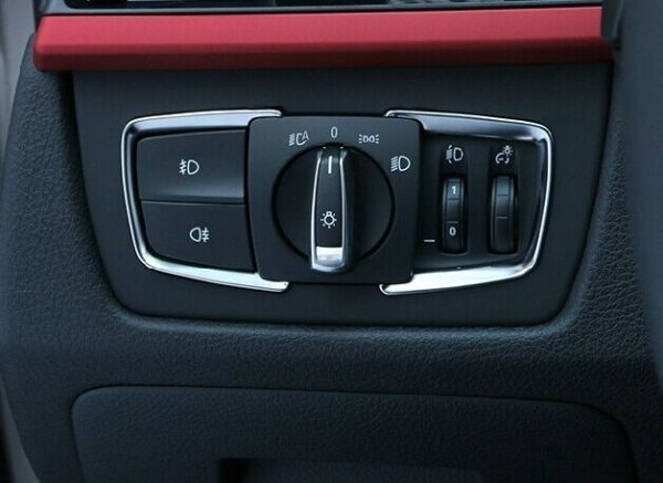 BMW NEW GENUINE 3 4 F30 F31 F32 F33 F34 DASH HEADLIGHT SWITCH BLACK TRIM 51459239295 - Image 2