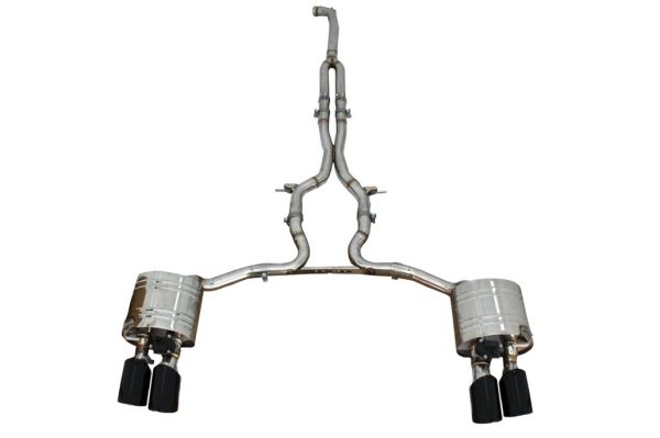 Complete Exhaust System suitable for Porsche Panamera II 971 (2017-Up) Turbocharged 3.0 L V6 Petrol Engine with Valvetronic