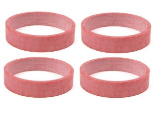 NEW GENUINE BMW DIESEL INTAKE MANIFOLD INLET GASKET SET OF 4 11612246945