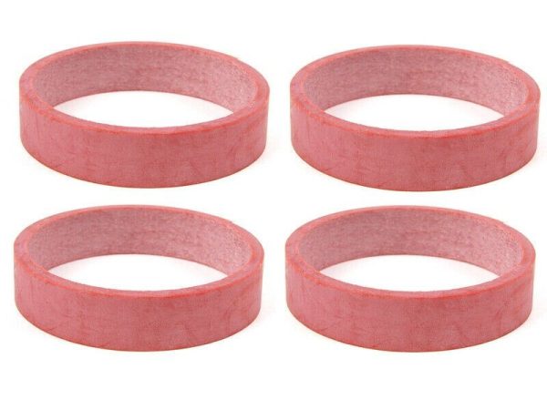 NEW GENUINE BMW DIESEL INTAKE MANIFOLD INLET GASKET SET OF 4 11612246945