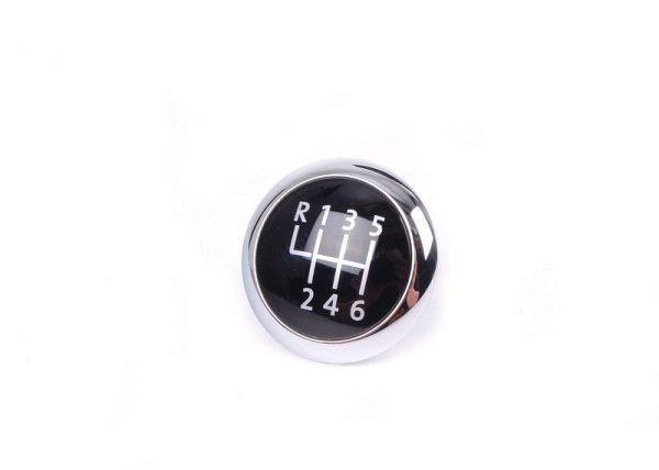 NEW GENUINE 6-SPEED GEAR KNOB CAP CHROME BADGE FOR VOLKSWAGEN PASSAT 3C0711144A