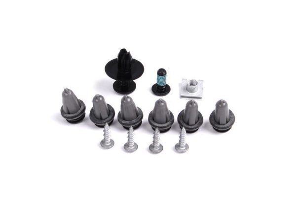 MINI NEW OEM R55 R56 R57 R58 R59 JCW S AIR INTAKE BONNET SCOOP SCREW FULL SET 51132757697