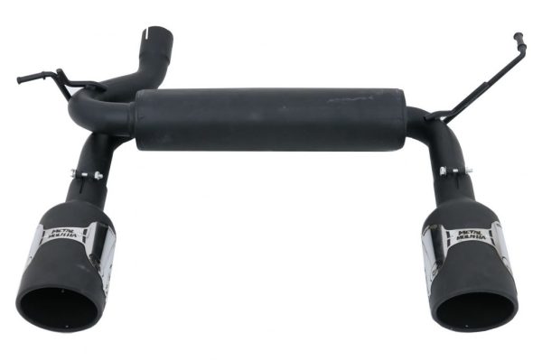Complete Exhaust System Axle-Back suitable for JEEP Wrangler / Rubicon JK (2007-2017) Double Exhaust Metal Mulisha Design