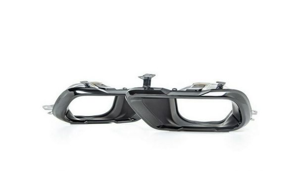 NEW GENUINE BMW X5 SERIES G05 M EXHAUST TAILPIPE SHADOW LINE TRIMS PAIR SET 51128078669 + 51128078670 - Image 5