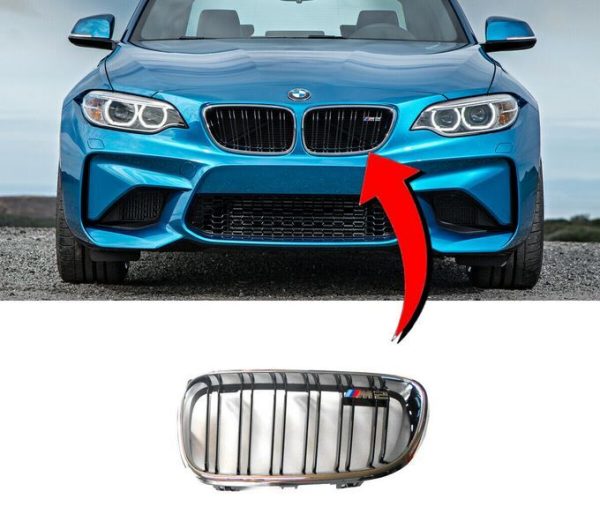 NEW GENUINE BMW 2 SERIES F87 M SPORT KIDNEY GRILL LEFT N/S 51138064143 - Image 4