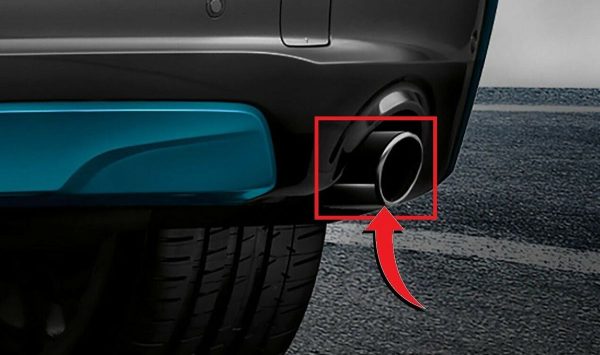 NEW GENUINE BMW 1 2 3 4 SERIES REAR EXHAUST TAIL PIPE TRIM 18307622764 - Image 2