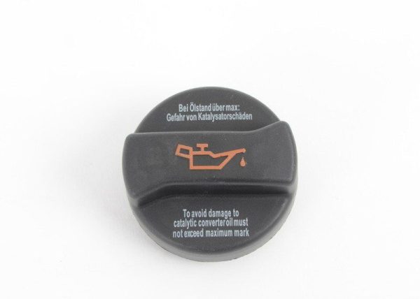 VW AUDI NEW GENUINE OIL FILTER BKD AZV ENGINE BAY CAP FOR OIL FILLER 06B103485C - Image 4