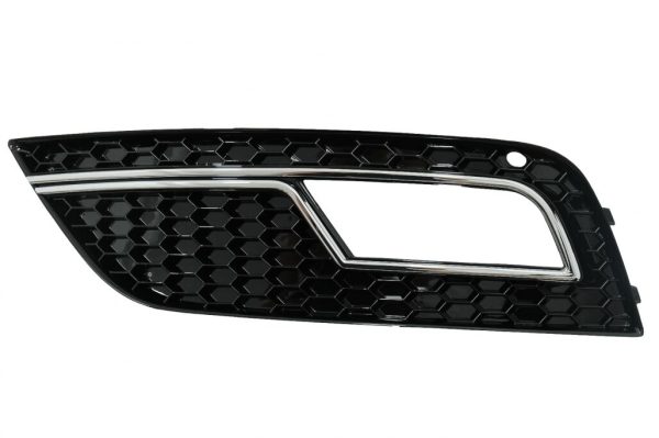 Fog Lamp Covers suitable for AUDI A4 B8 facelift (2012-2015) RS4 Design Black & Chrome - Image 2