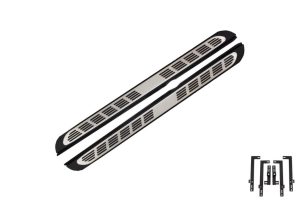 Running Boards Side Steps suitable for Opel Mokka X (2017-Up)