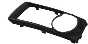 BMW NEW GENUINE X6 E71 FROM 12.04-  FOG LIGHT TRIM COVER BLACK RIGHT 51117325726