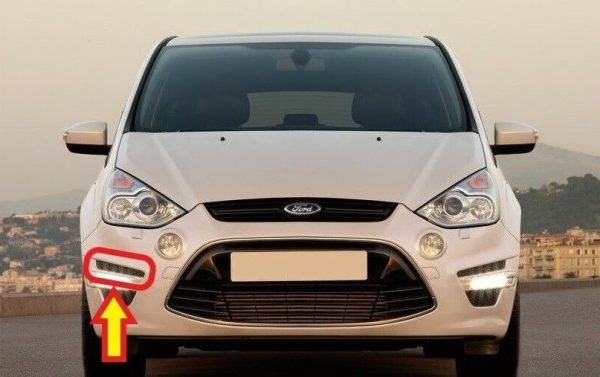 NEW GENUINE FORD S-MAX 2010-2015 FRONT BUMPER UPPER COVER TRIM RIGHT O/S 1684688 - Image 5