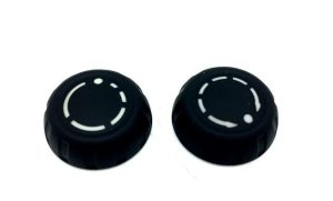 NEW GENUINE PORSCHE 997 987 PCM RADIO NAVIGATION VOLUME KNOB BUTTONS 911 CARRERA 99764220200A05 + 99764220100A05