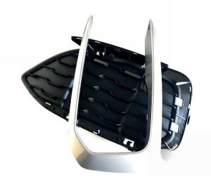 BMW NEW GENUINE F20 F21 LCI M140 M135 FRONT BUMPER GRILL WITH TRIM LEFT N/S 51118060297 + 51118070323