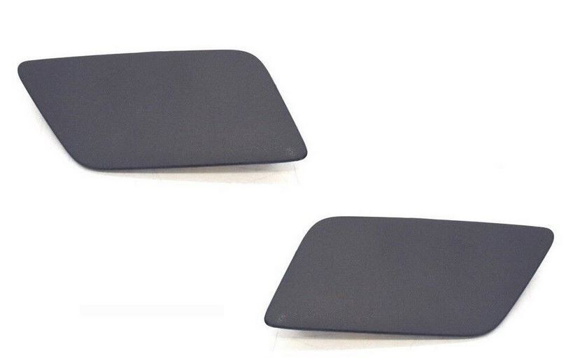 NEW GENUINE AUDI Q3 12-18 FRONT BUMPER HEADLIGHT WASHER COVER CAP LEFT RIGHT SET