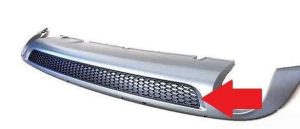 NEW GENUINE VW TOUAREG 2015-2018 FRONT BUMPER LOWER GRILL RIGHT 7P6853666B9B9