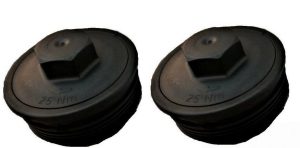 NEW GENUINE MERCEDES BENZ MB FUEL PRE FILTER COVER CAP 2PCS A0000900087