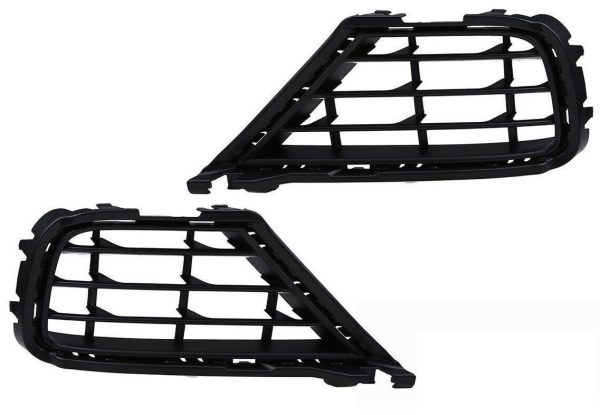 NEW GENUINE VW TOUAREG 2015-2018 FRONT BUMPER LOWER GRILL LEFT RIGHT PAIR SET