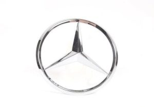 NEW GENUINE MERCEDES BENZ MB SLK CLASS R171 REAR TRUNK CHROME EMBLEM BADGE A1717580058