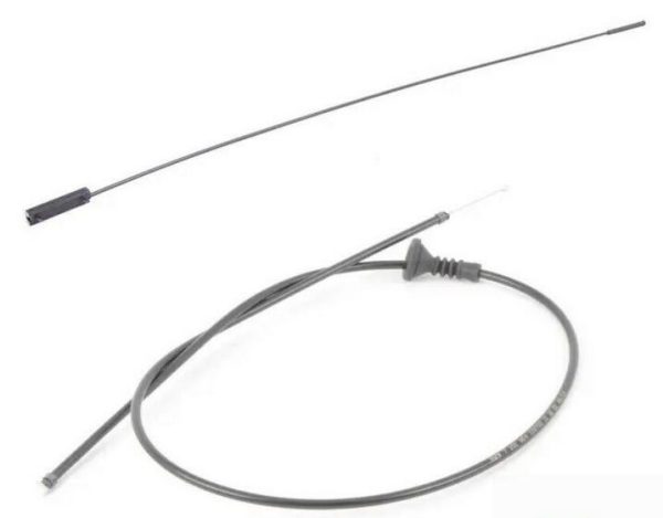 NEW GENUINE BMW 1 SERIES E81 E82 E87 E88 HOOD LOCK RELEASE CABLE + RELEASE CABLE 51237184603+51237201904