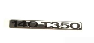 NEW GENUINE FORD TRANSIT 2006-2014 FRONT SIDE 140 T350 LETTERING CHROME BADGE 1753891