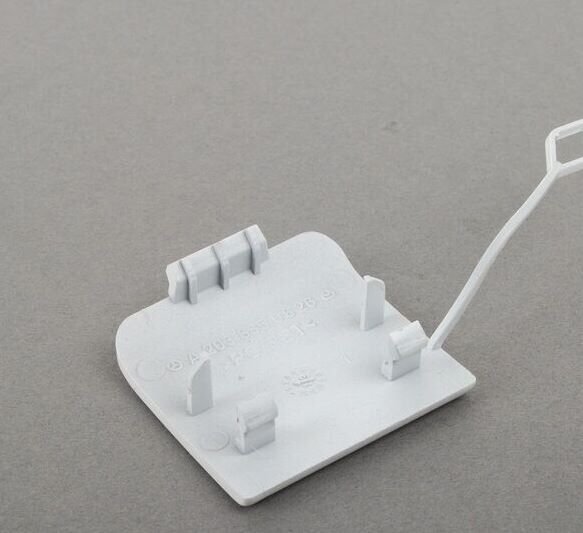 NEW GENUINE MERCEDES BENZ MB C CLASS W203 FRONT BUMPER TOW HOOK EYE CAP PRIMED A20388506269999 - Image 3
