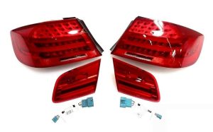 NEW GENUINE BMW 3 E92 FACELIFT LCI LED REAR LIGHTS TAIL LIGHTS FULL RETROFIT SET