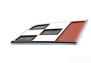 NEW GENUINE SEAT IBIZA CUPRA 13-17 REAR TRUNK CHROME EMBLEM BADGE 6J9853687KTP