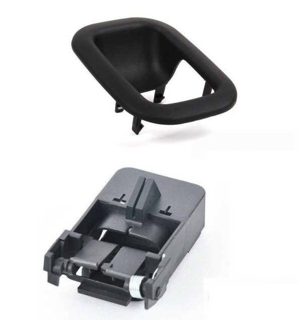 NEW GENUINE MINI COOPER R50 R52 R53 REAR SEAT LATCH CONTROL WITH COVER SET