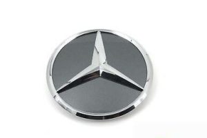 NEW GENUINE MERCEDES BENZ C CLASS W205 REAR TRUNK GRAY STAR BADGE EMBLEM A20581000187992