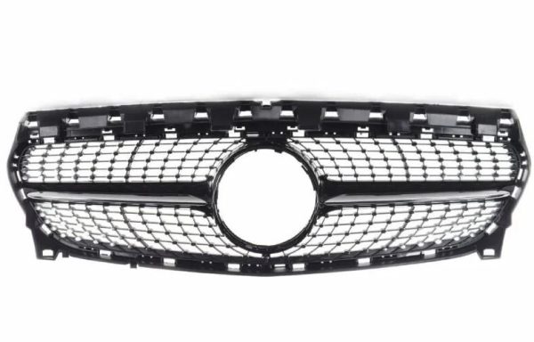 NEW GENUINE MERCEDES BENZ CLA W117 C117 X117 FACELIFT DIAMOND RADIATOR GRILLE - Image 4