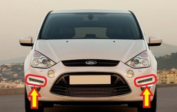 NEW GENUINE FORD S-MAX 10-15 FRONT BUMPER UPPER COVER TRIM LEFT RIGHT PAIR SET 1684686+1684688 - Image 5